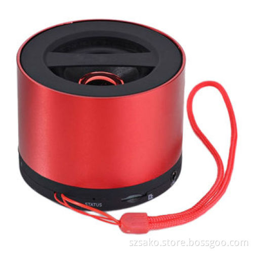 4W Bluetooth Stereo Speaker, Round shape Hands-free Talk, Best for Outdoor Sports/Gift/Promotion